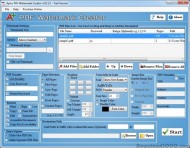 Aplus PDF Watermark Creator screenshot